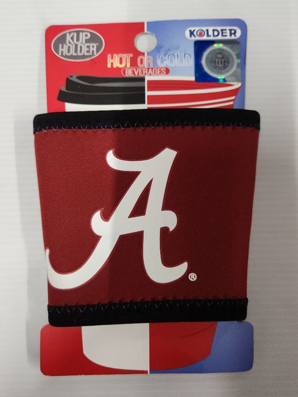 4pk Alabama Crimson Tide Beer Cooler Can Cooler Neoprene Beverage Sleeve 163